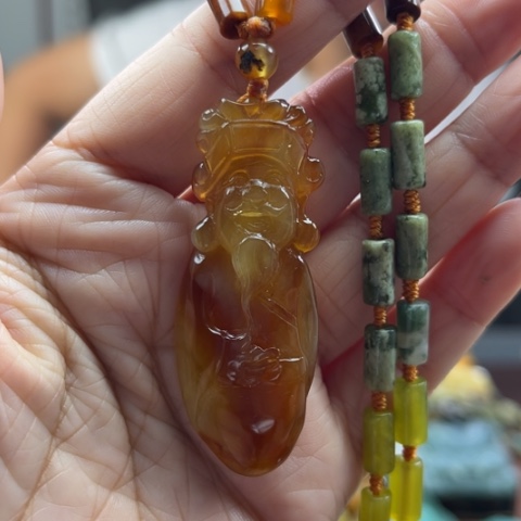 岫玉挂件未镶嵌挂件