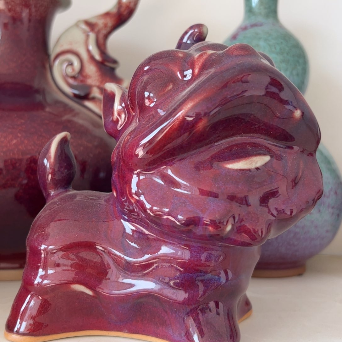 摆件郑家钧窑摆件