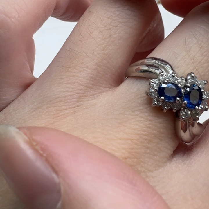 蓝宝石戒指未镶嵌