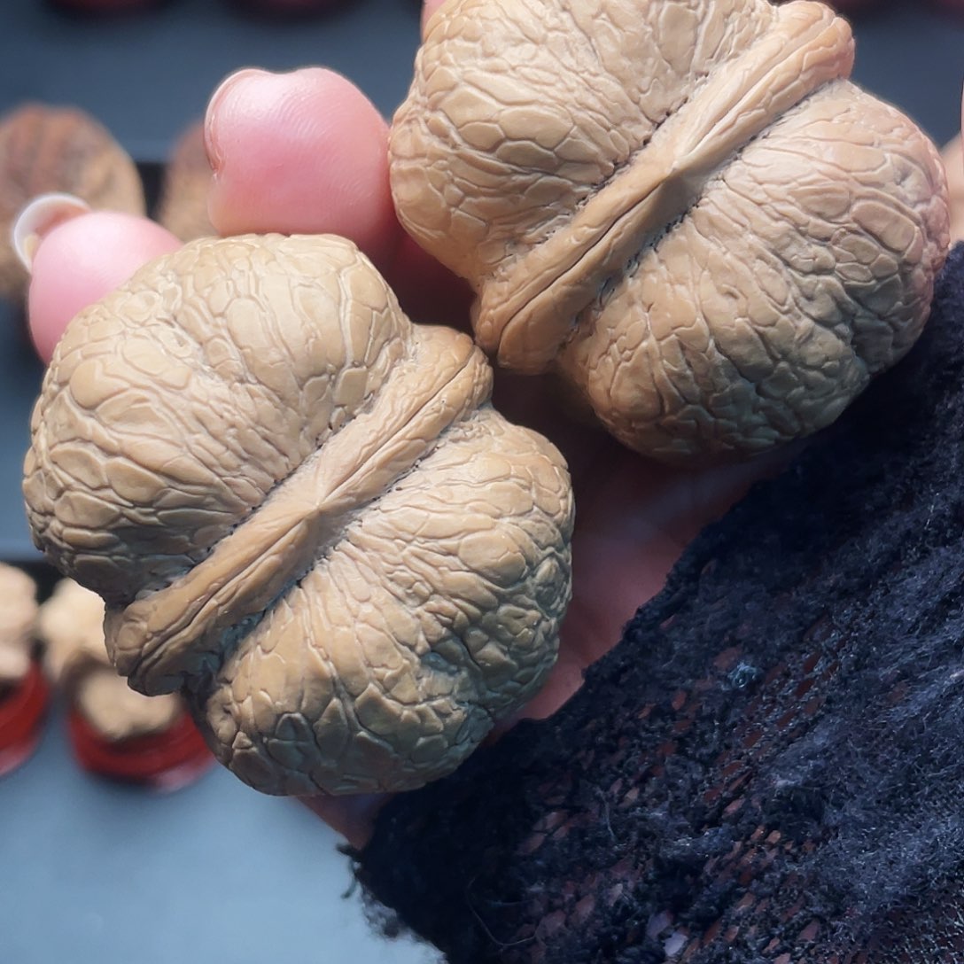 文玩核桃把件萌包46尺