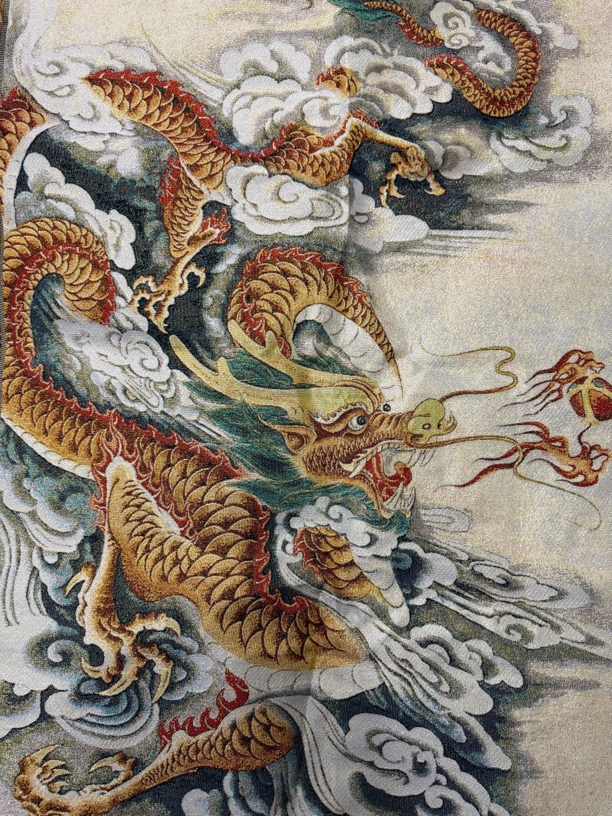 【闪购商品】龙腾刺绣