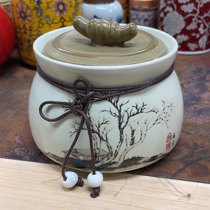 陶瓷罐储物罐密封罐茶叶罐