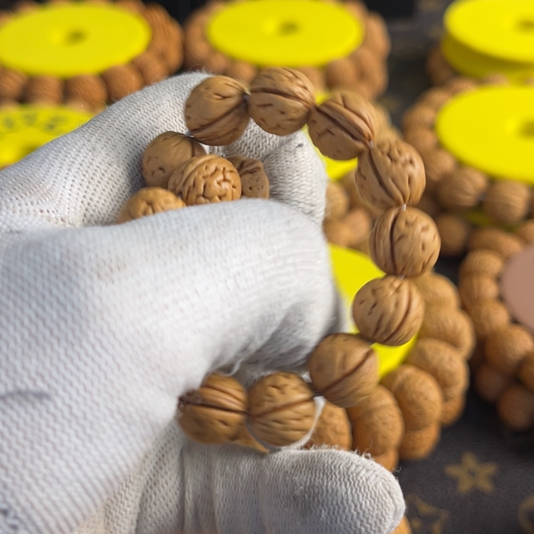 文玩核桃手串万**王野生一道筋桃核