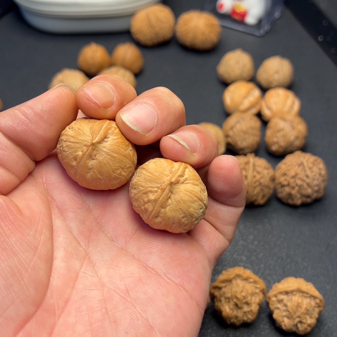 文玩核桃把件南瓜墩