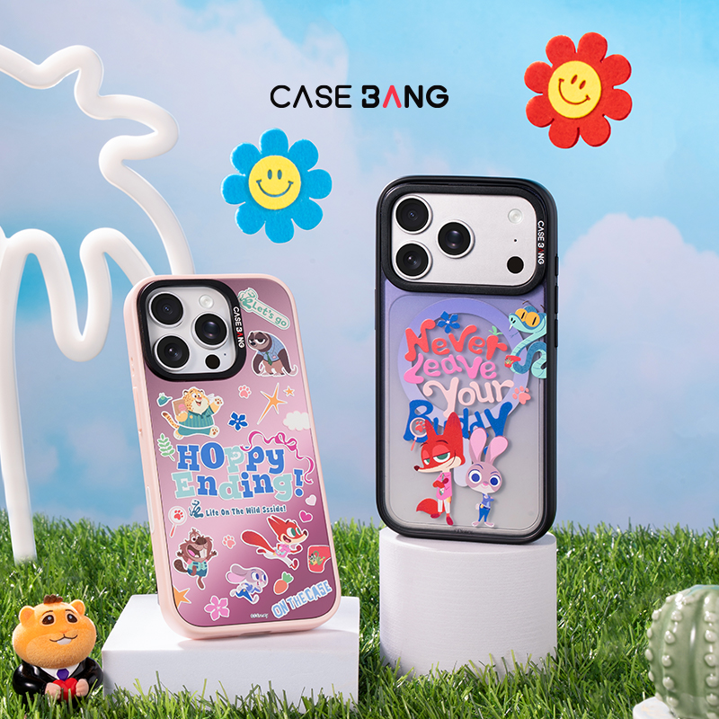 CASEBANGx疯狂动物城联名适用苹果iPhone17pm/16pro磁吸手机壳
