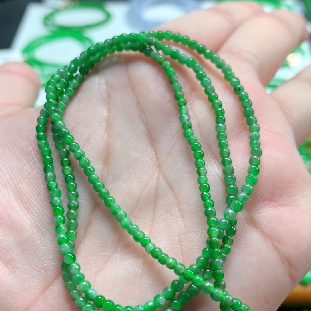 翡翠未镶嵌手链翡翠