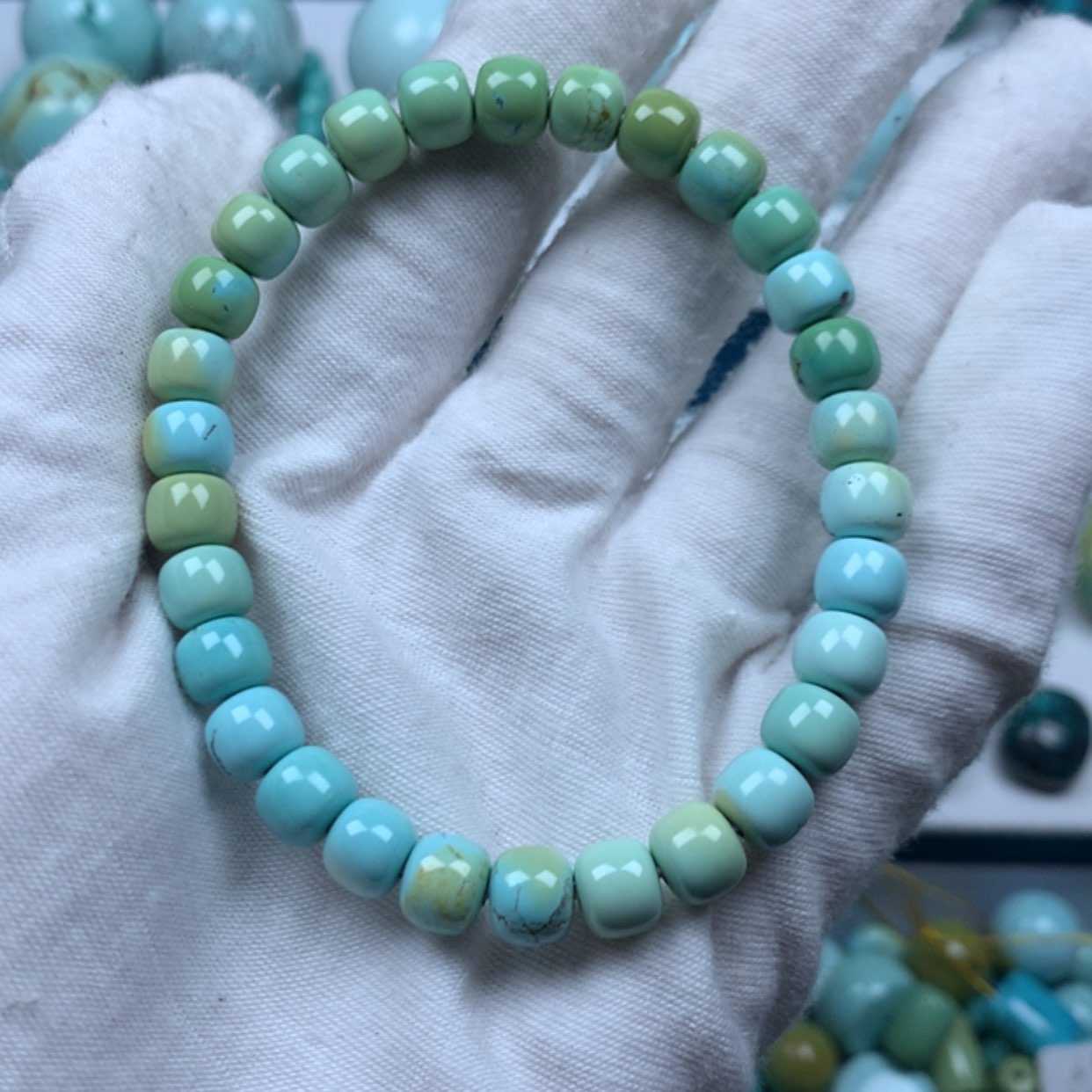 【闪购商品】绿松石珠宝奇石未镶嵌?****久