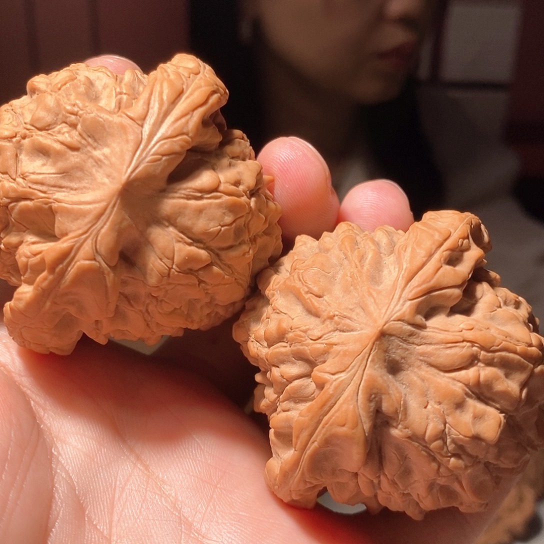 把件文玩核桃001龙鼎头货对