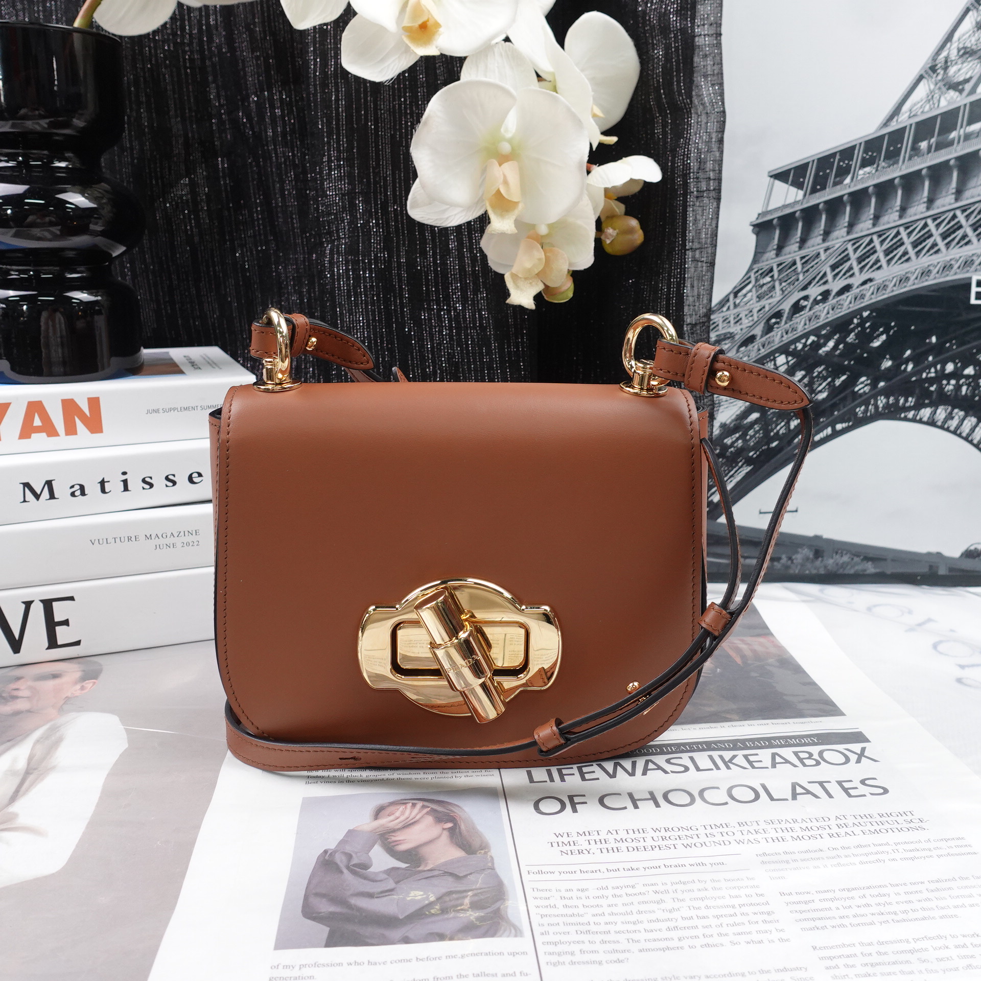 95新 Prada/普拉达 单肩包/T10203766