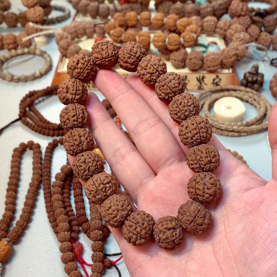 金刚菩提手串19mm跳跳龙头货精品