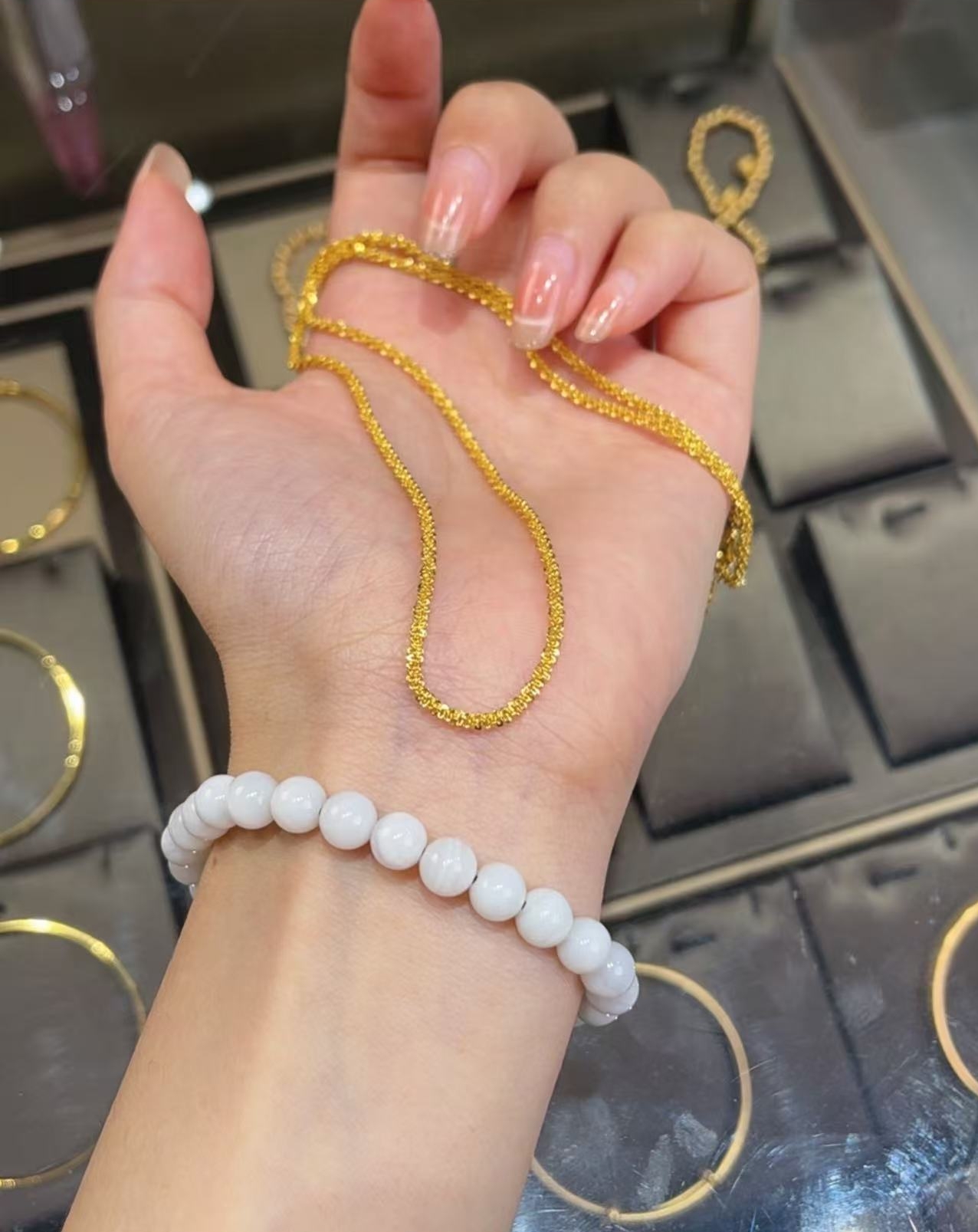 【曼总好物】十字满天星项链