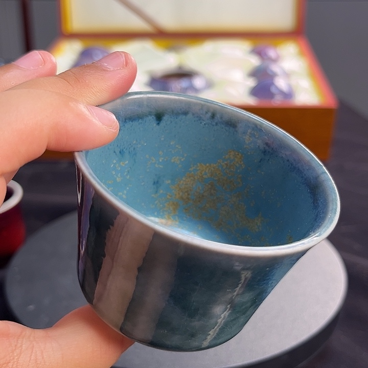 钧瓷茶具手工艺品