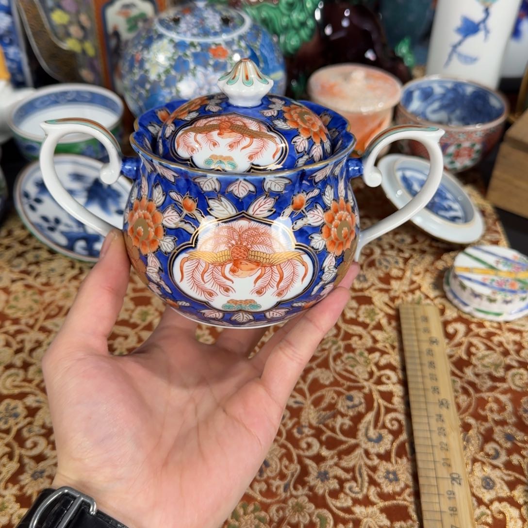 瓷片恭喜发财 大吉大利