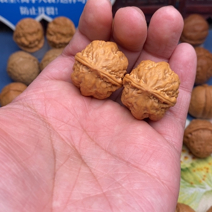 文玩核桃把件肉龙
