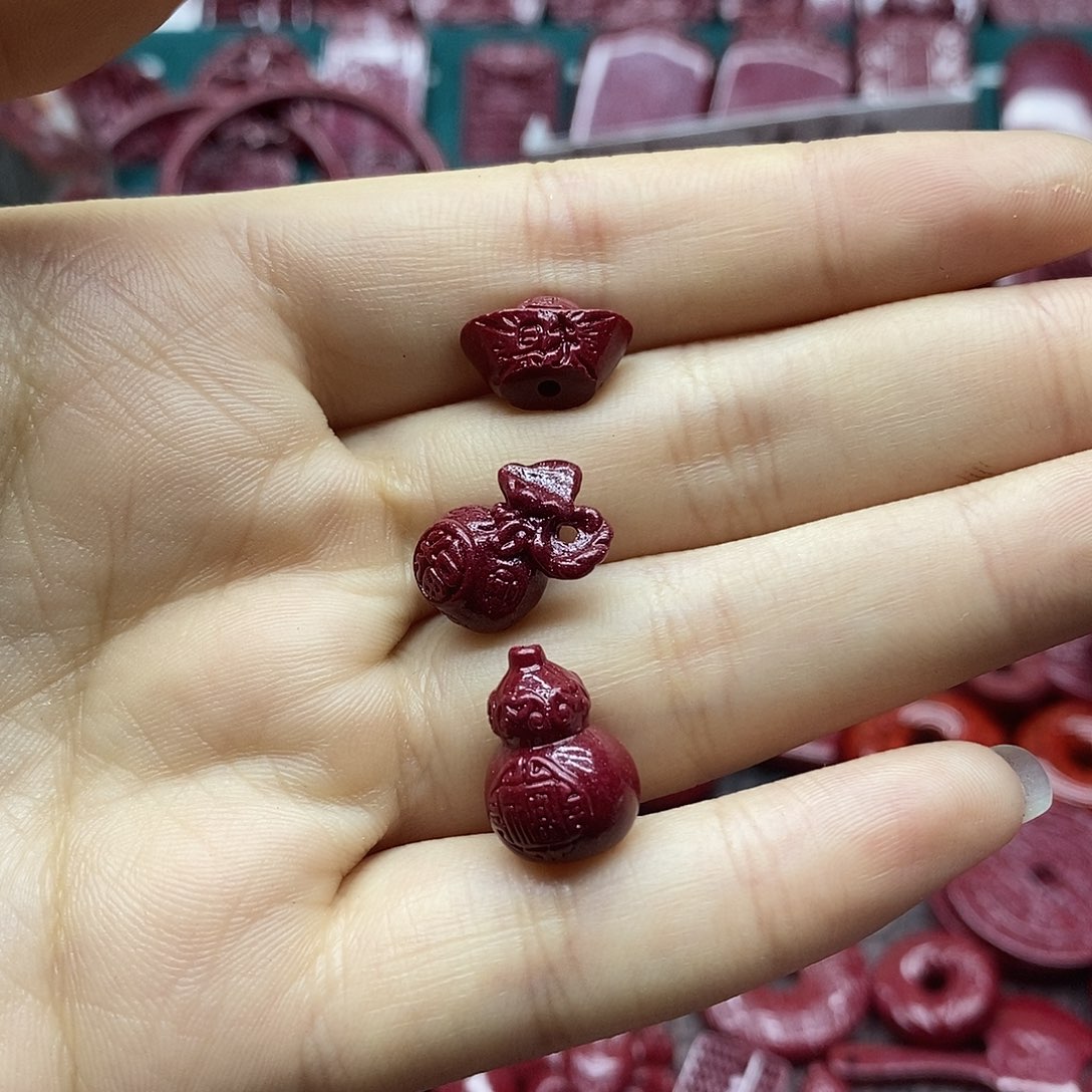 天然辰砂朱砂手机链