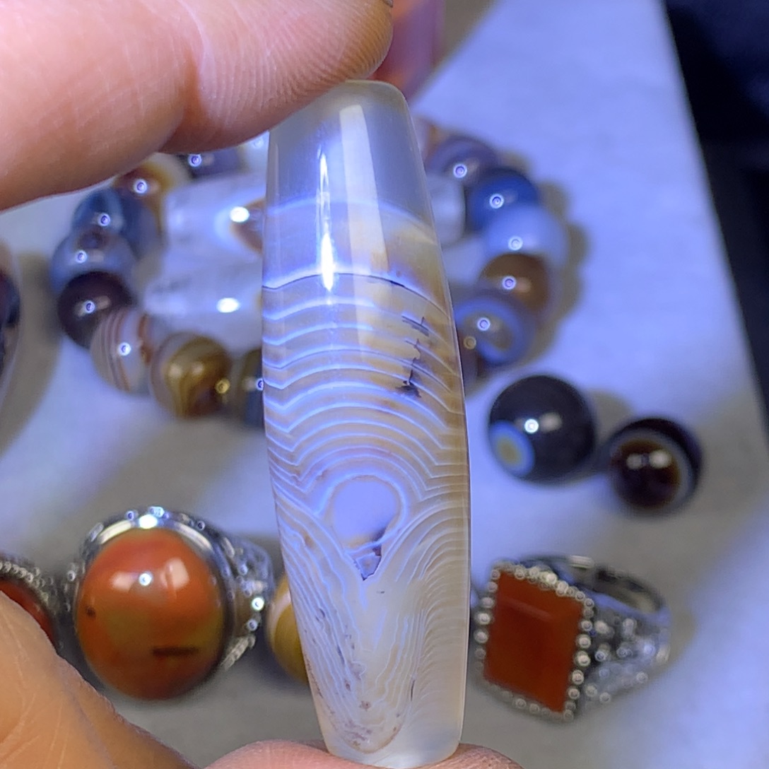 玛瑙/玉髓未镶嵌颈饰