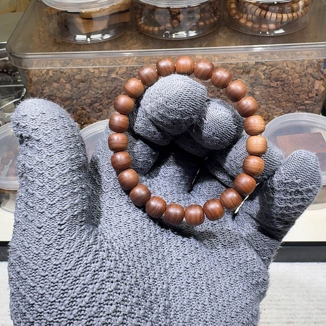 檀香木手串/手链药香乳甜焦糖韵8.5✖️9老型沉水