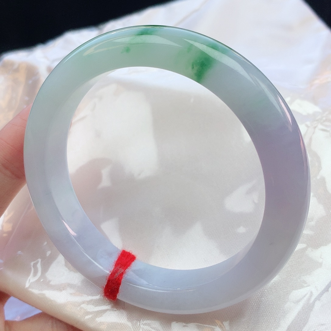 翡翠手镯未镶嵌57圈口882034