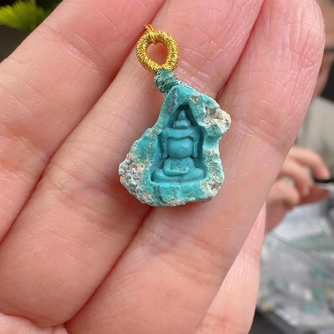 绿松石珠宝奇石未镶嵌