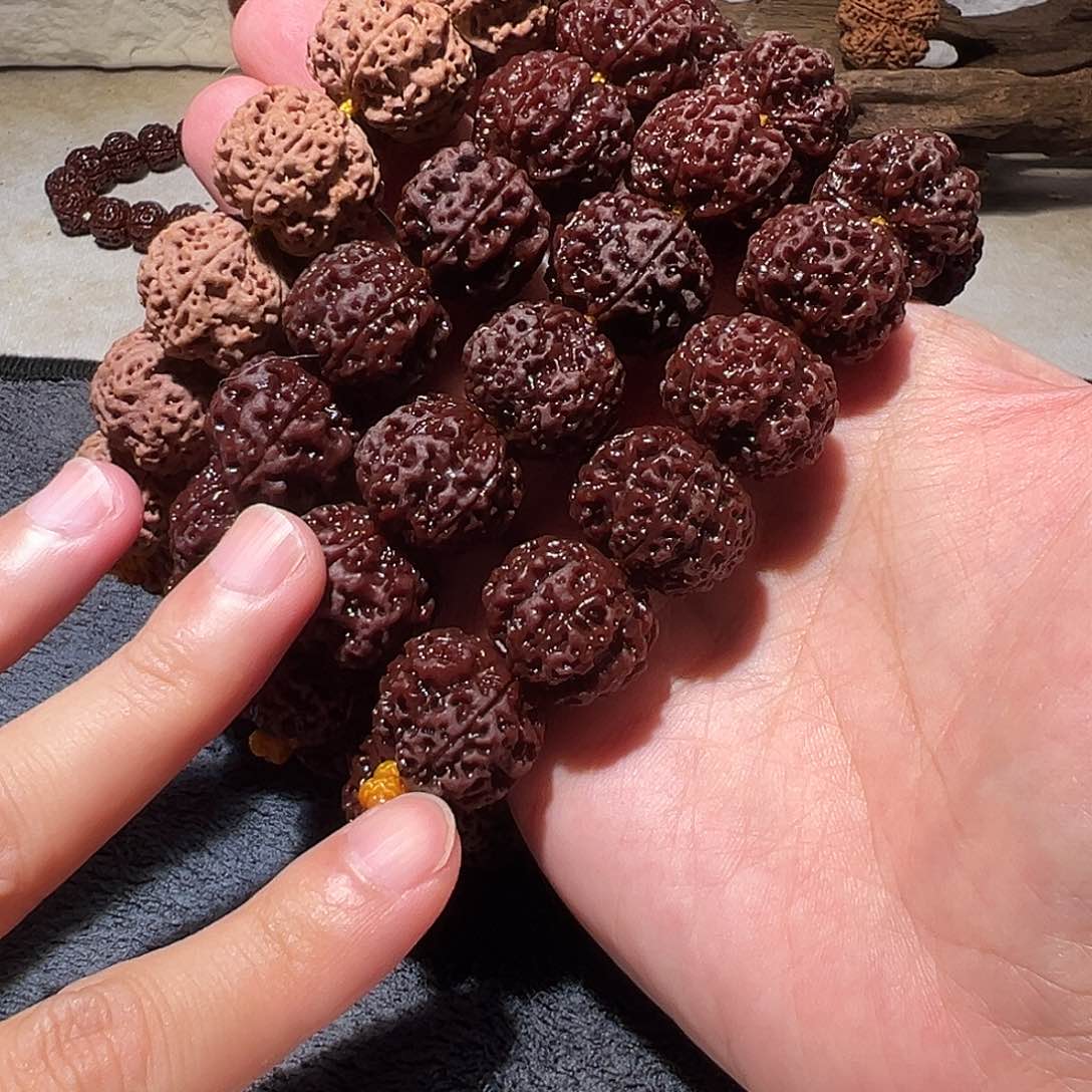 金刚菩提手串21尺寸左右蜂窝福利