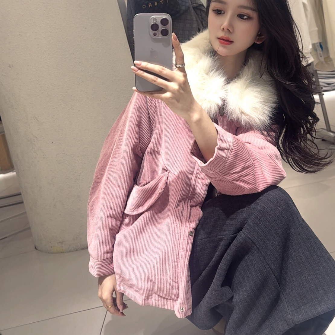 MANNI洋气加厚韩系时髦