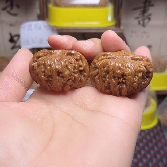 文玩核桃吊坠四座楼