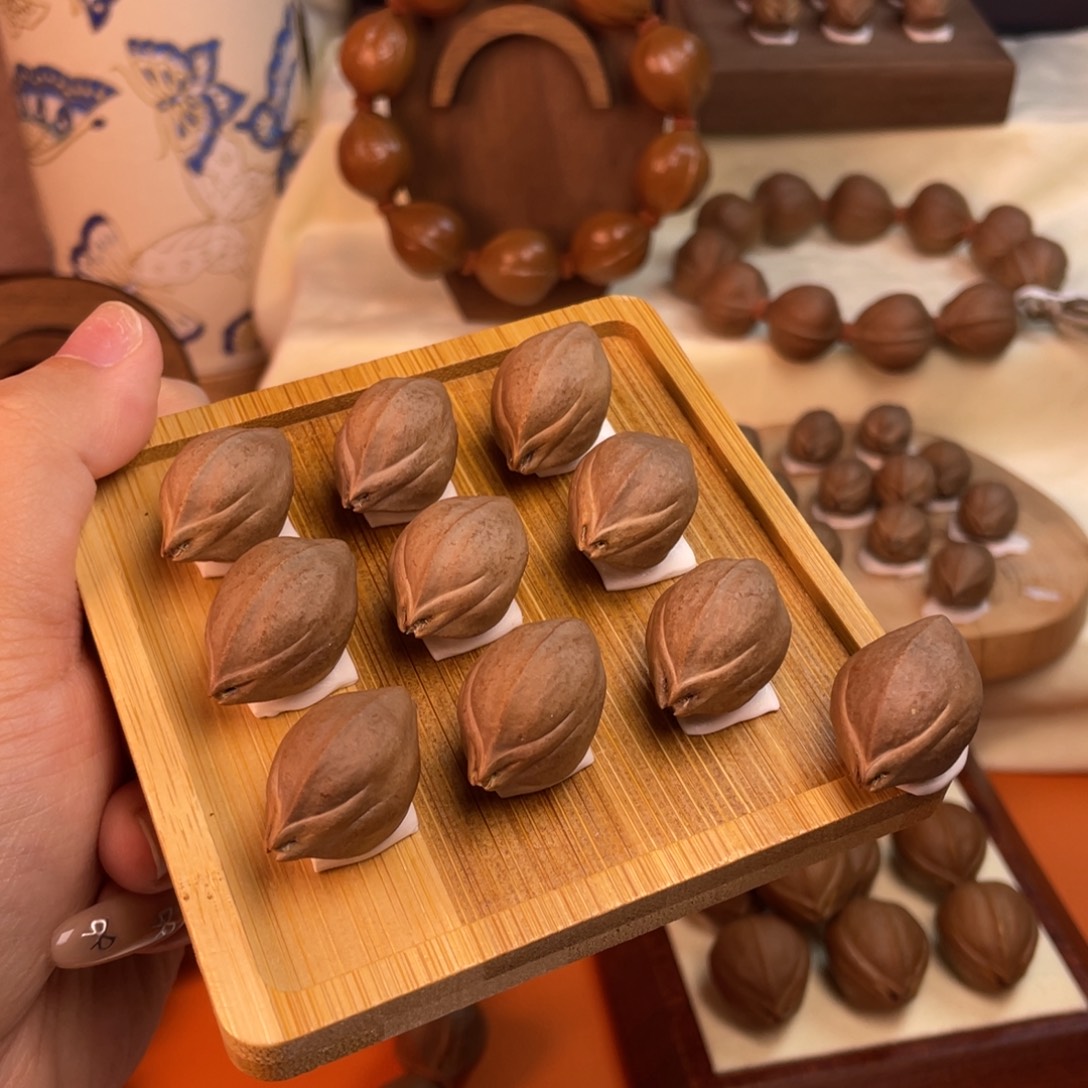 朱***爸手串/手链橄榄核1726梅林铁核三面佛