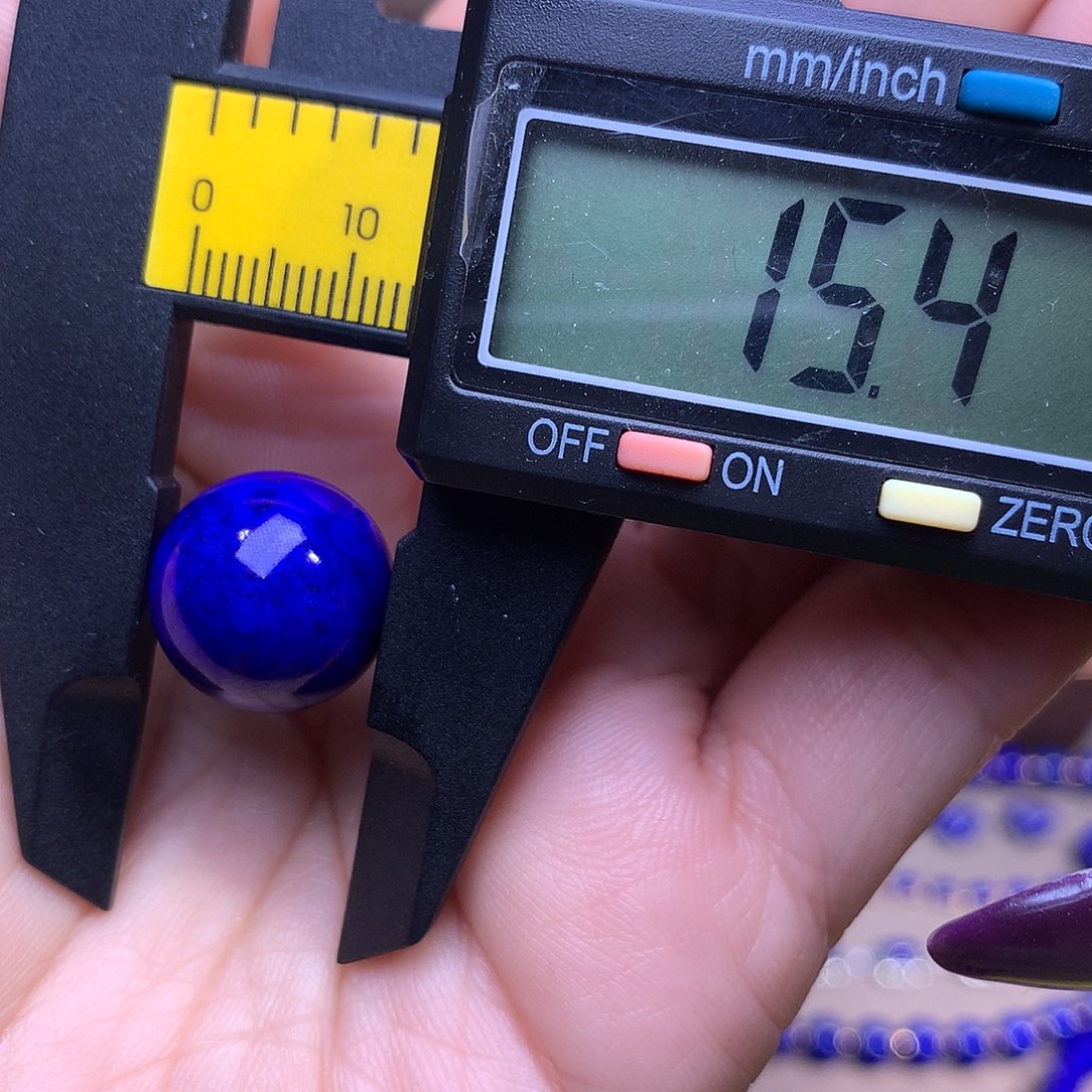 芙***蕖青金石未镶嵌精品