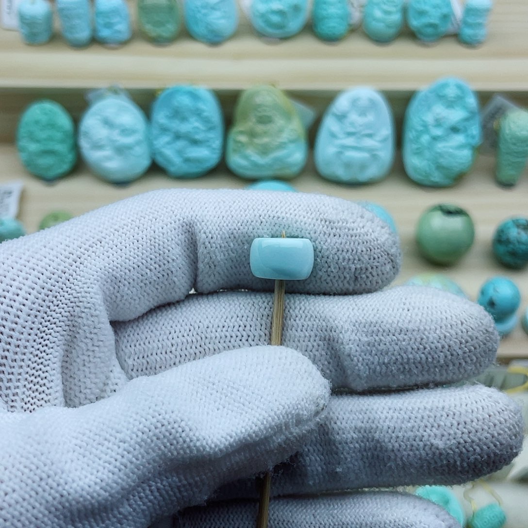 未镶嵌绿松石珠宝奇石