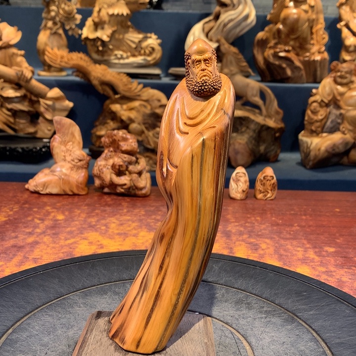 柏木（崖柏）根雕摆件