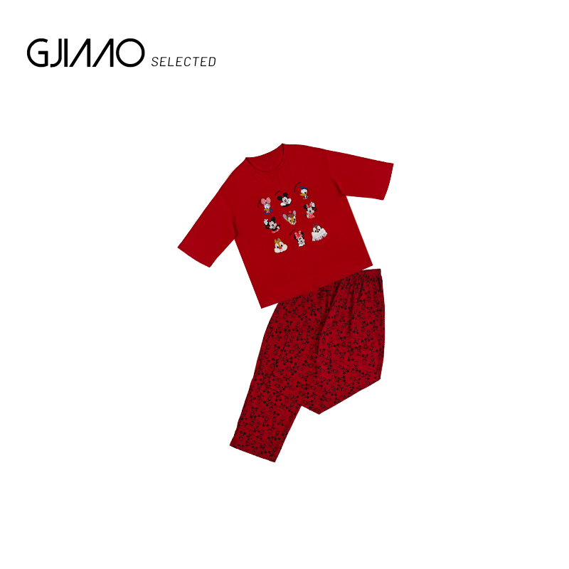 20310 红色米奇家居服套装