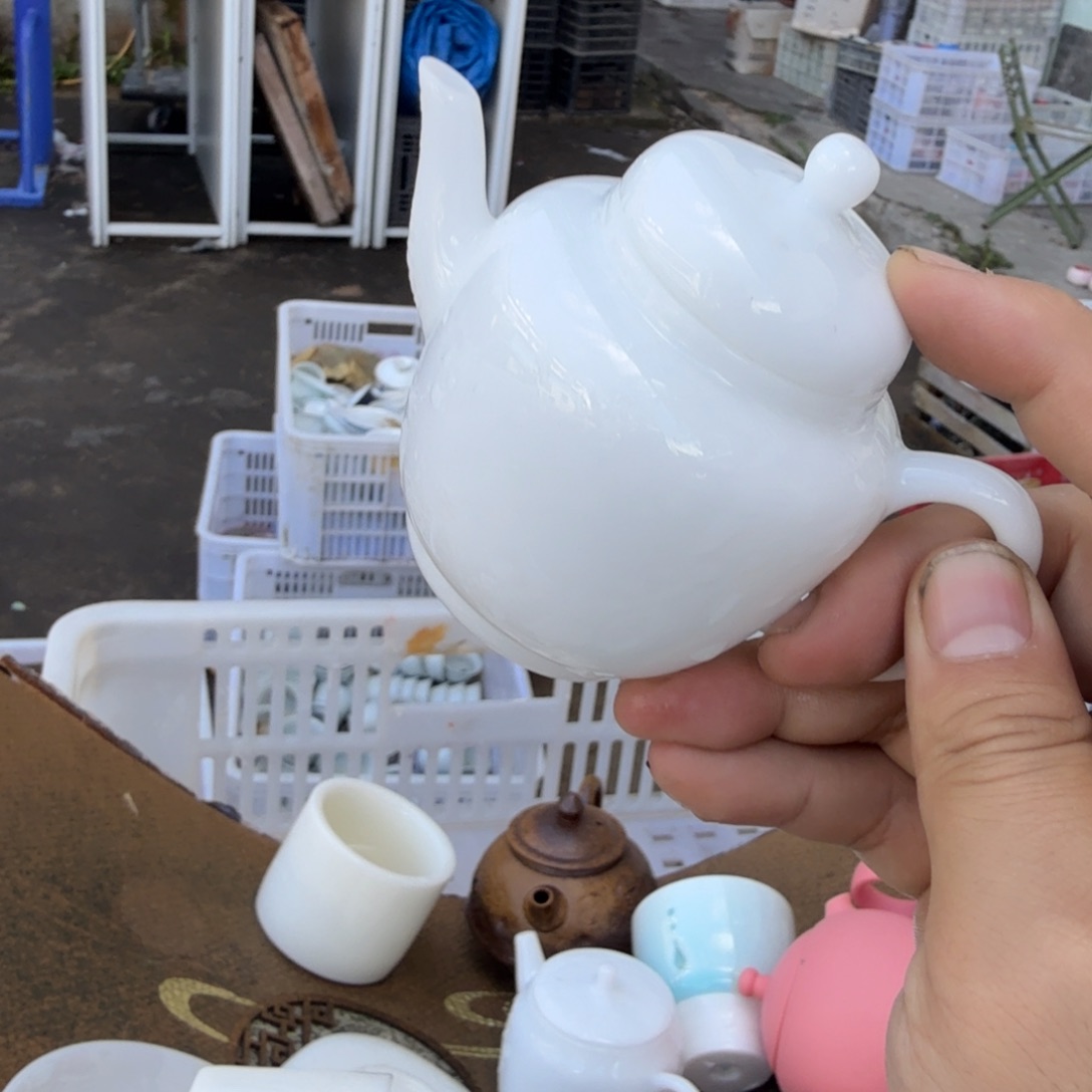 紫泥陶瓷茶具微瑕介意勿拍