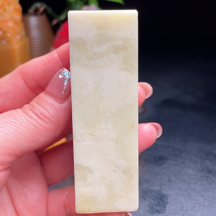 青田石用****3青田封门青印章闲章把件