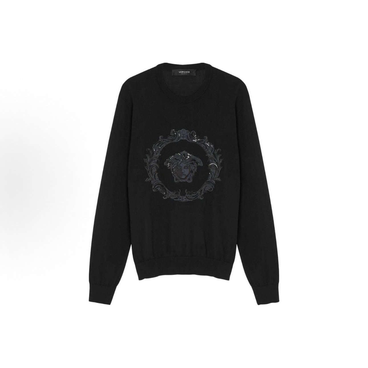 未使用 VERSACE/范思哲 国内现货/男士刺绣亮片毛衣