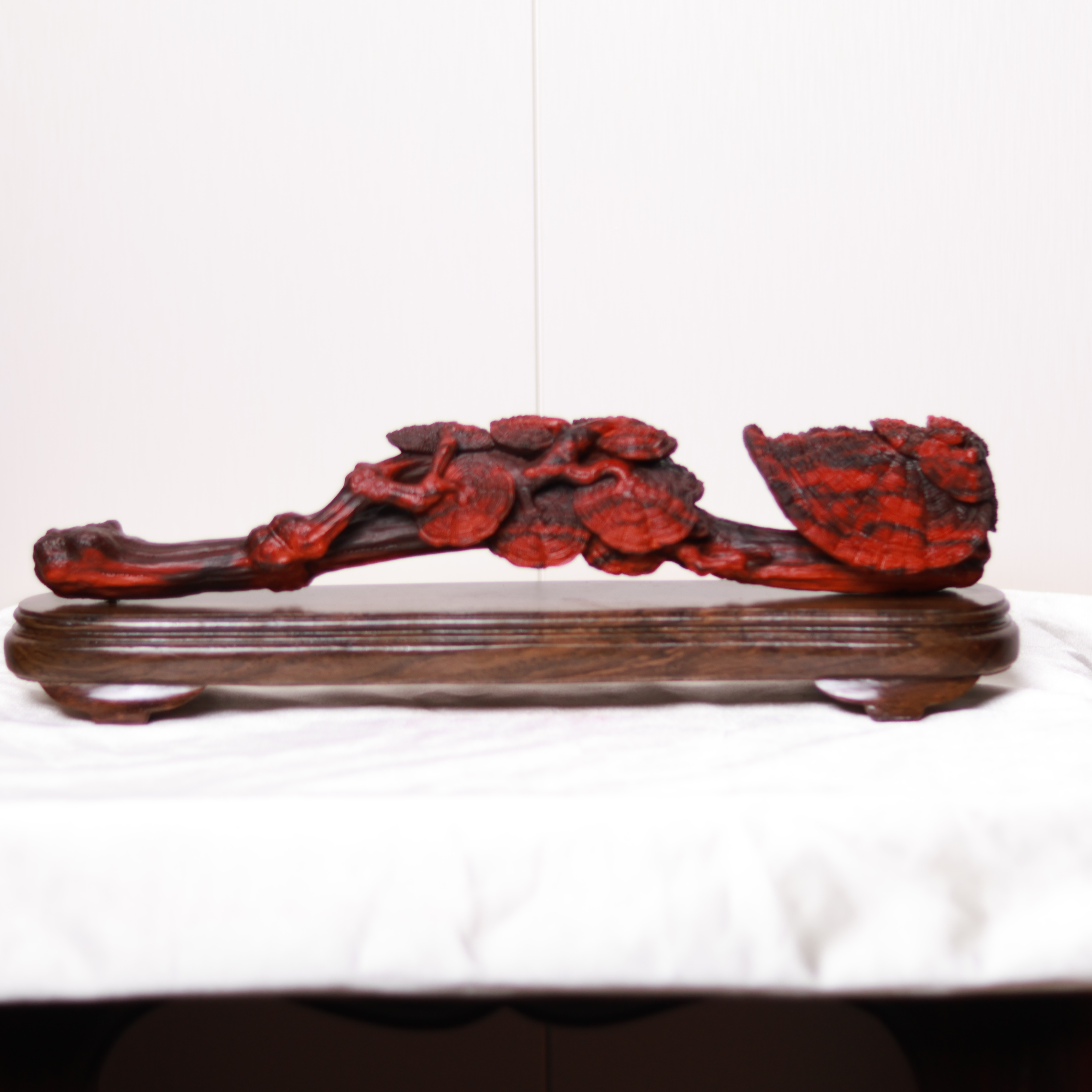 s26920 印度小叶紫檀-灵芝如意