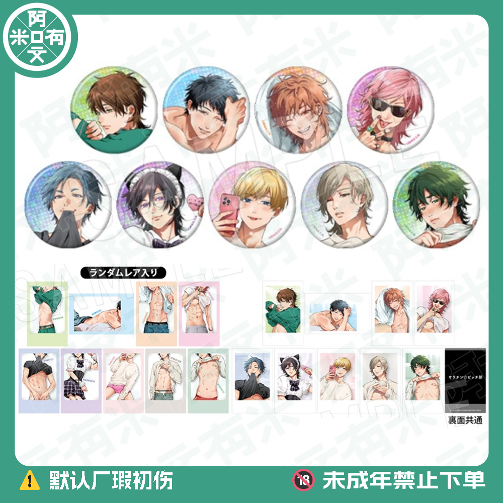 日谷AJ2025《无节操摄影部》吧唧/透卡 徽章盲盒代拆