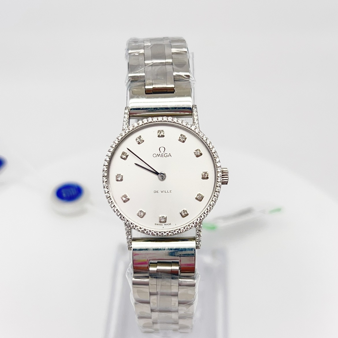 95新 Omega/欧米茄  手动机械后钻24mm/公价32999/w10834