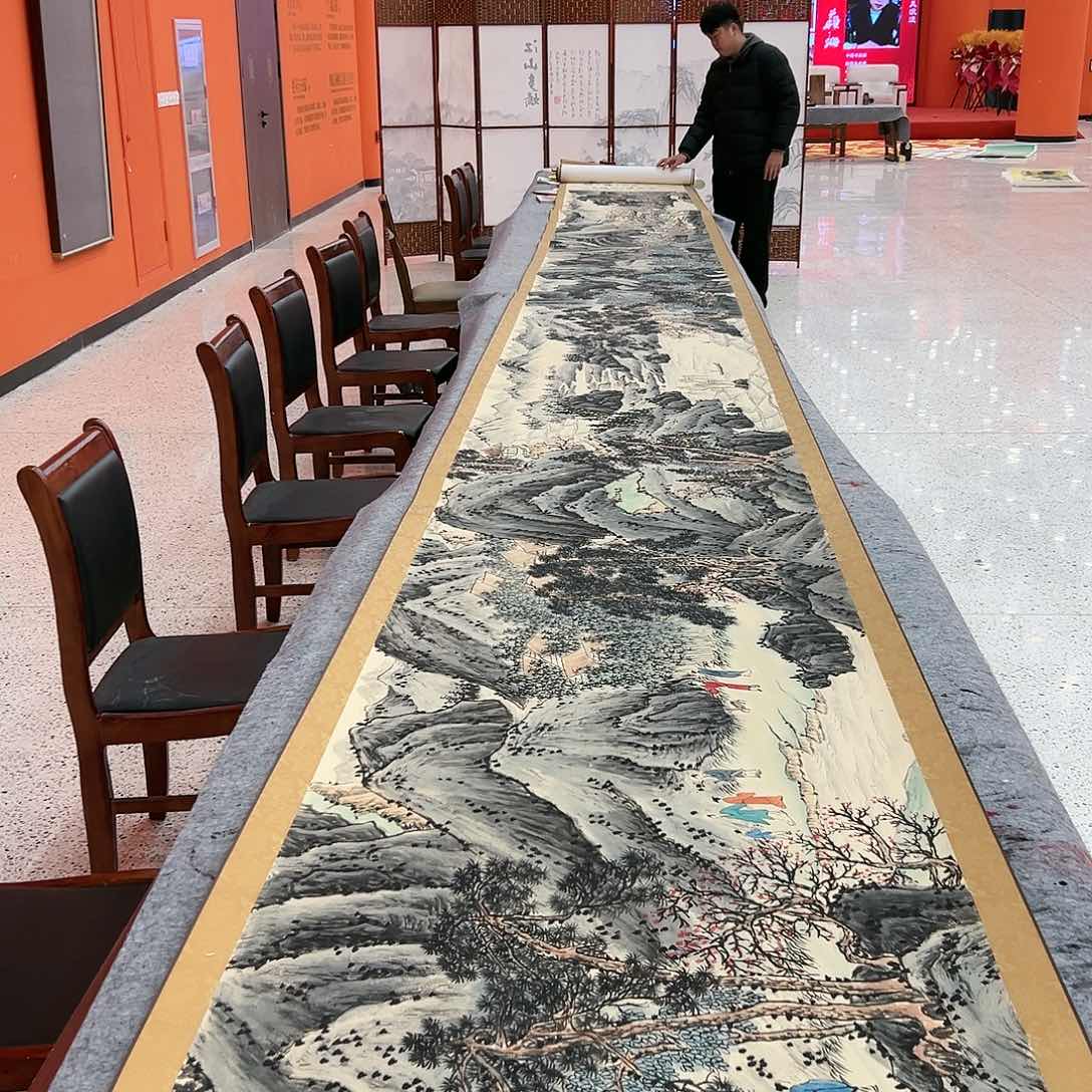 国画苏珊展览原作