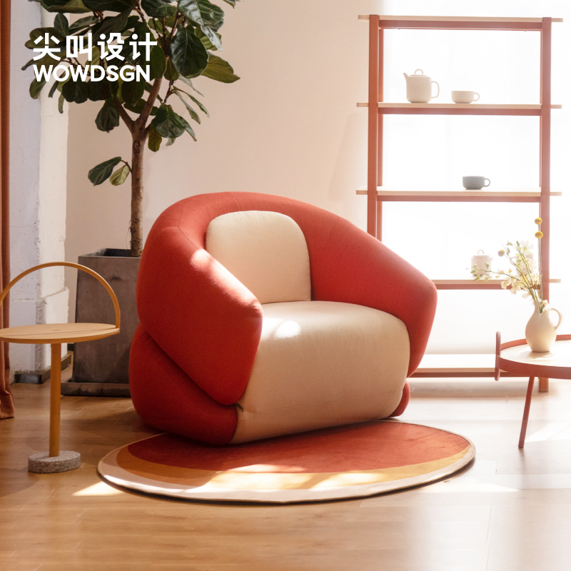 尖叫设计 大福单人沙发床客厅多功能可折叠两用小户型轻奢网红ins