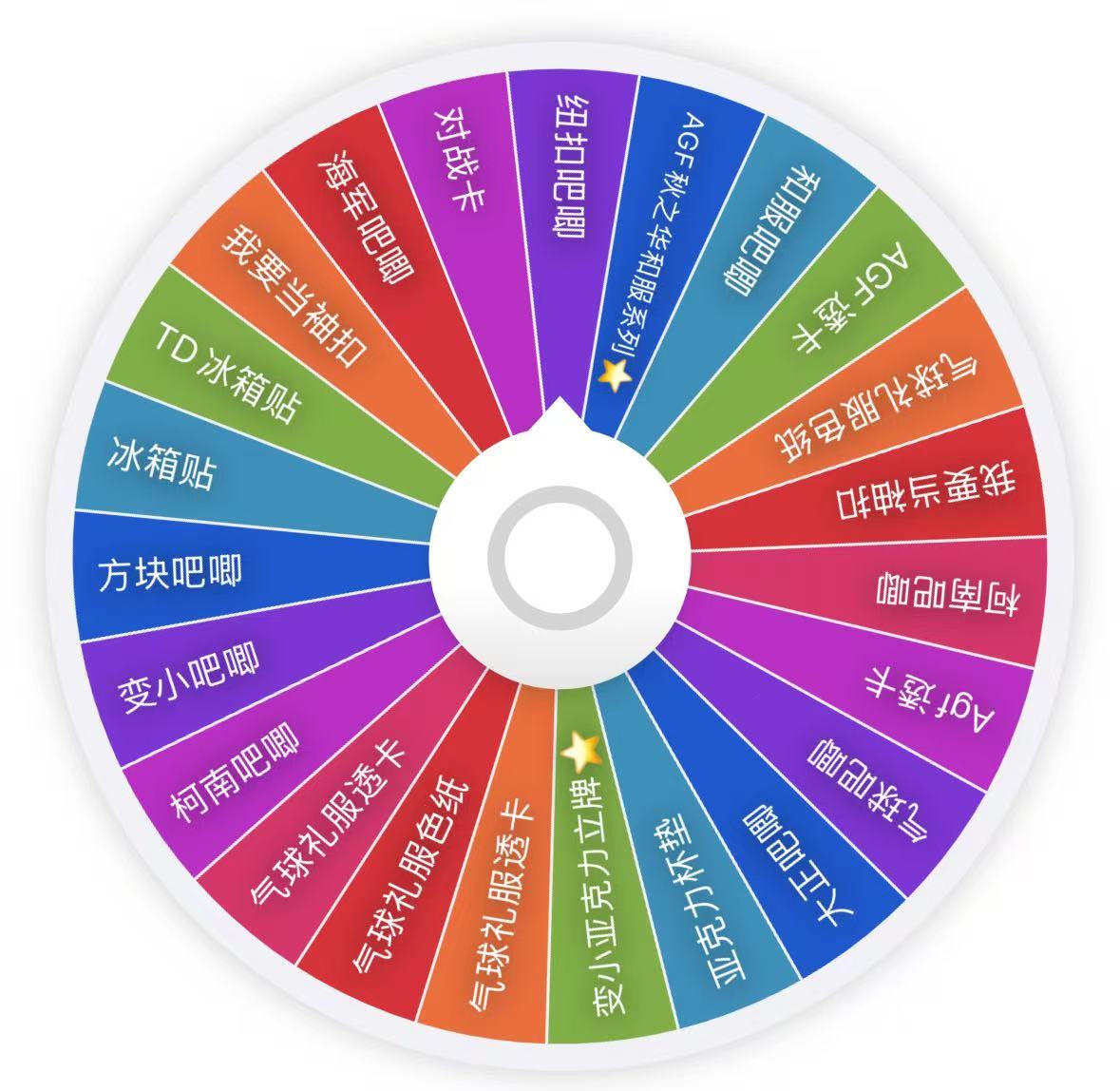 【日谷】柯南大转盘（默认代拆）