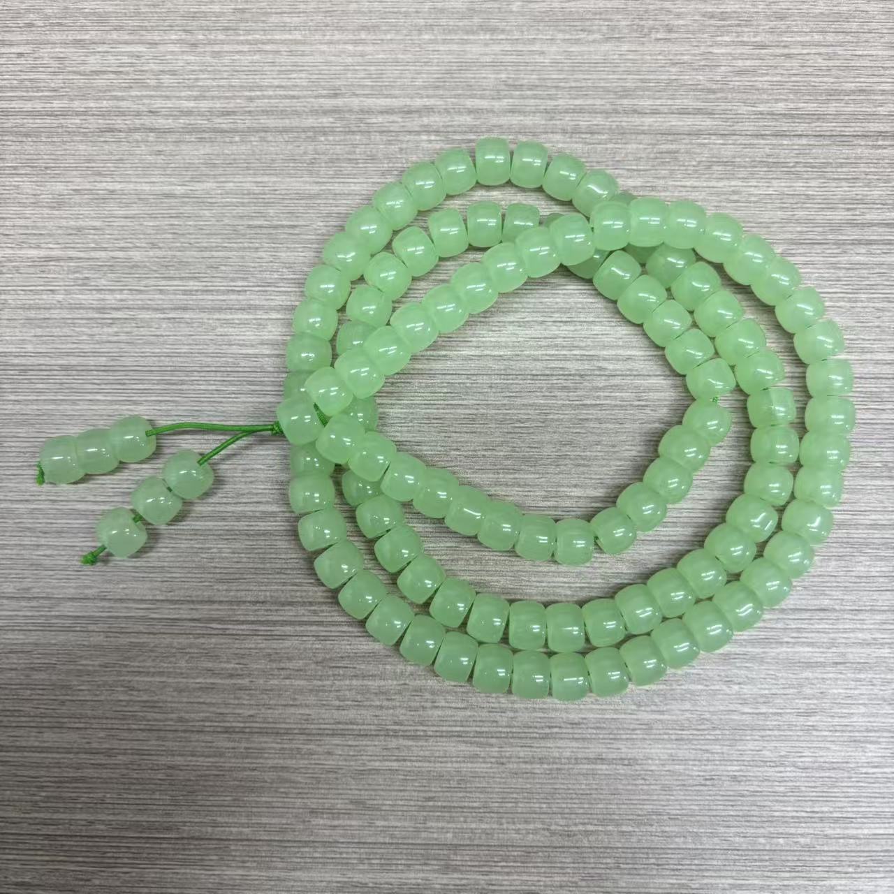149号和田玉湖水绿项链
