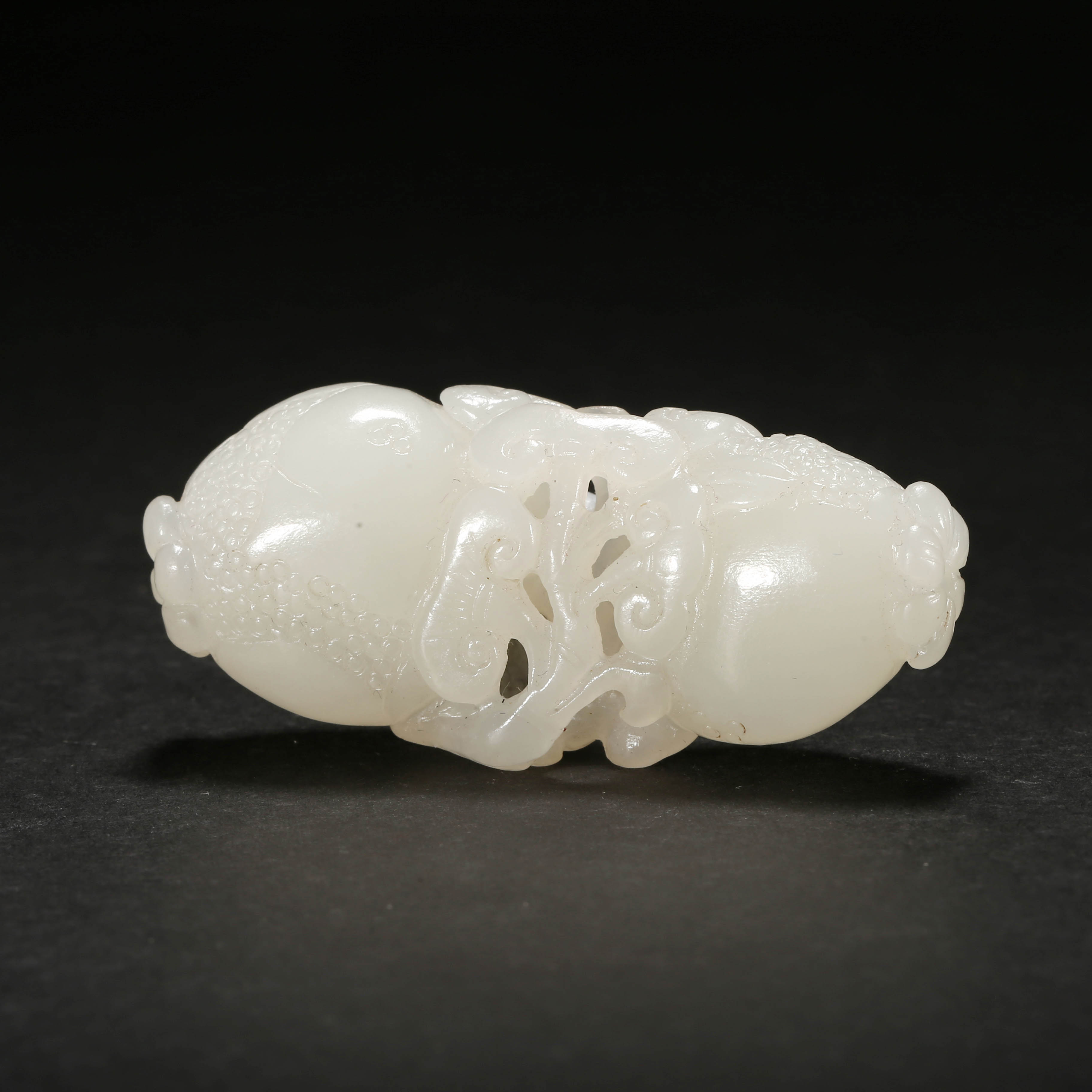 二十世纪*白玉多子多福玉坠/WBALJ251004068/和田玉【北京文博】