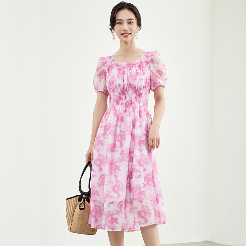 【小余专属】佳人苑连衣裙夏季新款J429086