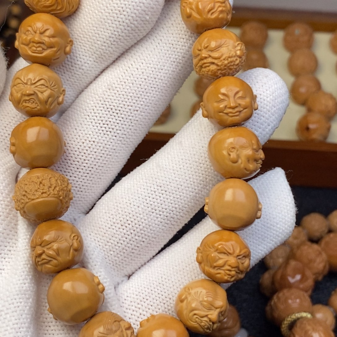 猴头核桃手串罗汉