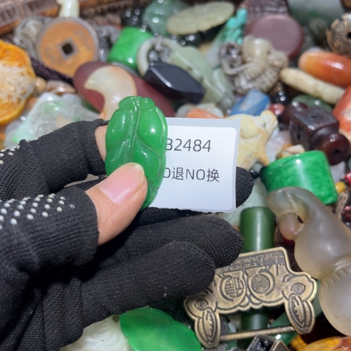 天***)龙脊菩提吊坠工艺品2484