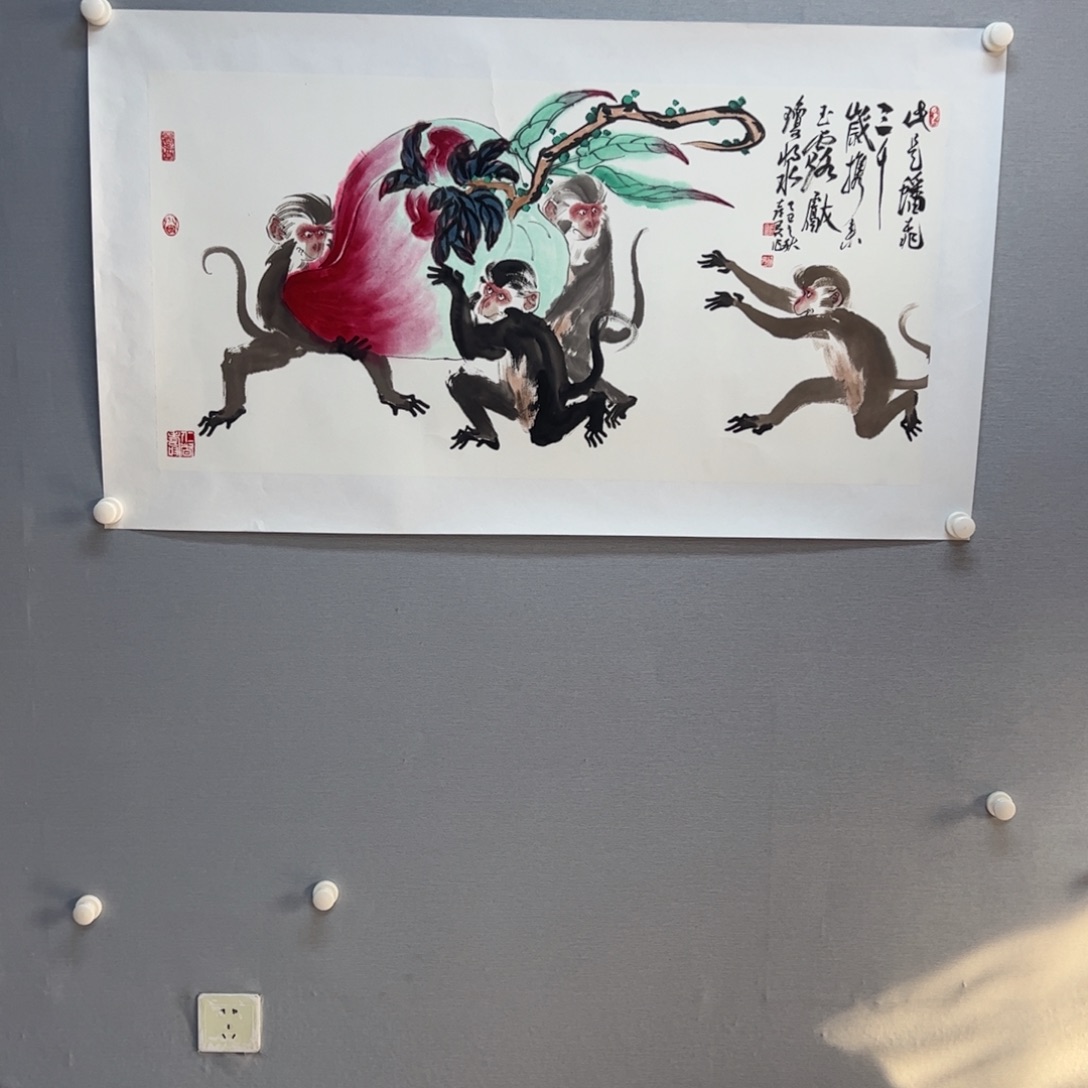 国画亲笔手绘原创作品