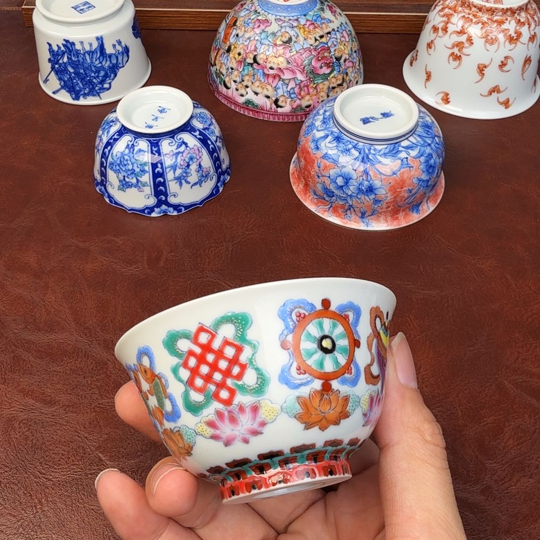 春***1陶现代景德镇全手全手绘陶瓷