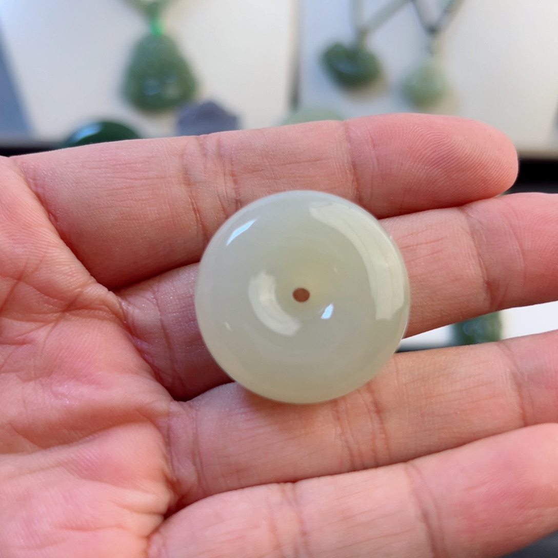 吊坠(不含链)未镶嵌和田玉666