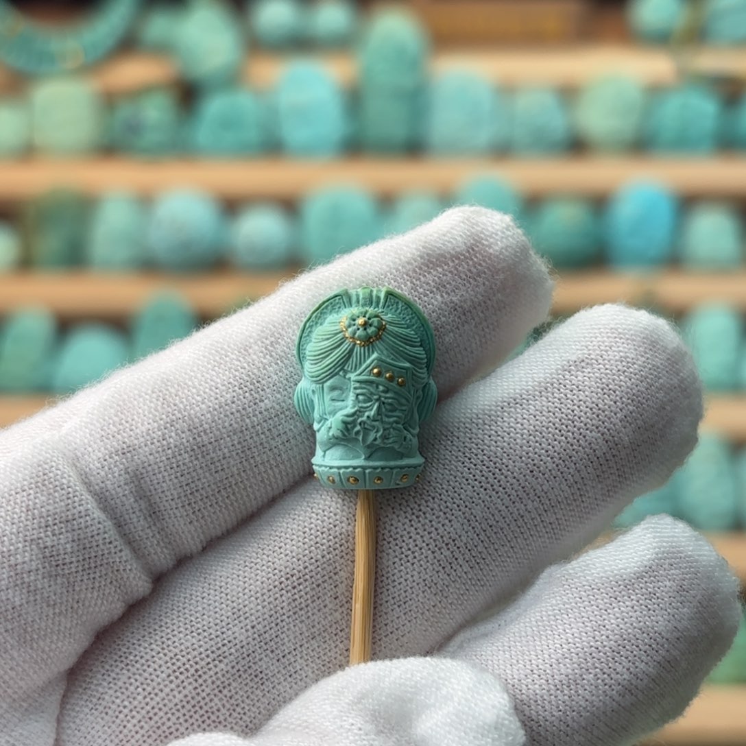 绿松石未镶嵌配饰