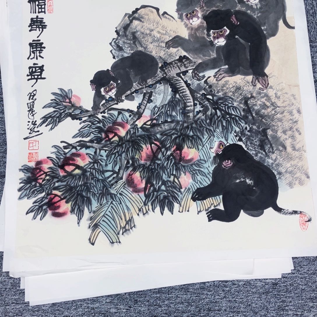 国画阳*平绘画艺术作品